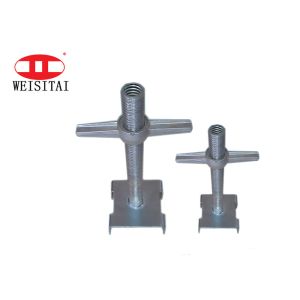 Adjustable Frame Scaffolding Screw Jack U Head Electro Galvanized