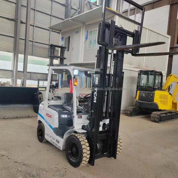 Japan TCM YGB 3 Ton Second Hand Forklift with 45kw Power and 0-2000 Working Hours