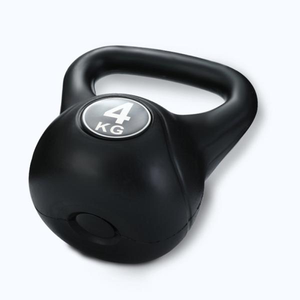 Factory wholesale fitness weight-lifting cement kettlebell sand-filled kettlebell rubber dumbbell kettlebell