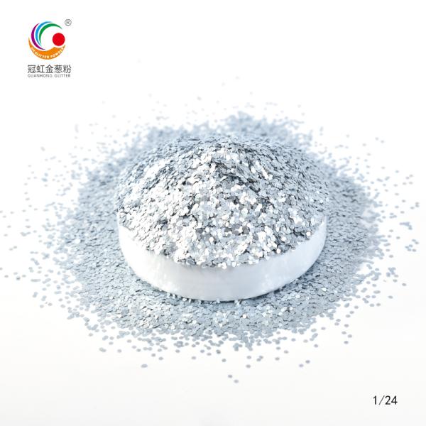 Bulk Holographic Fine Aluminum Glitter Powder Matte Pastel Colors OEM