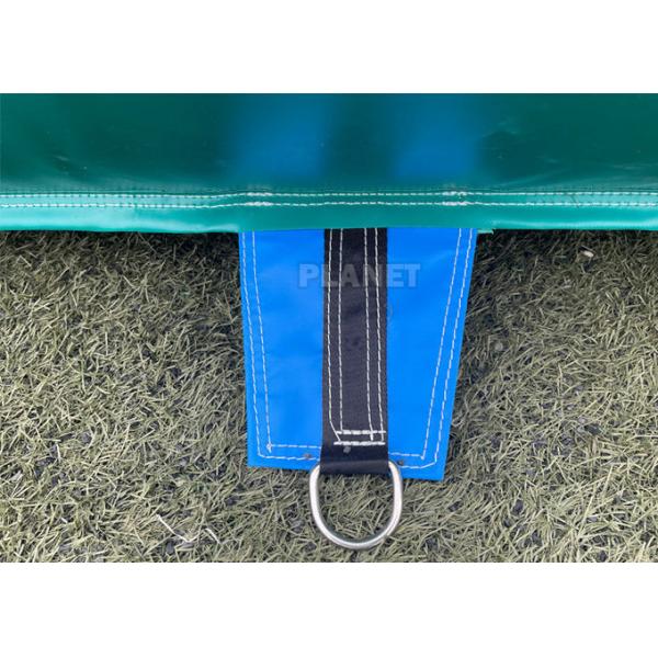 Прокол брезента PVC придает непроницаемость раздувные водные горки с бассейном