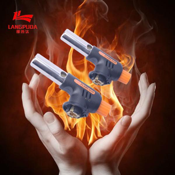 Беспроводной лихтер 14x6.5x4CM факела дуновения кухни удобоносимости