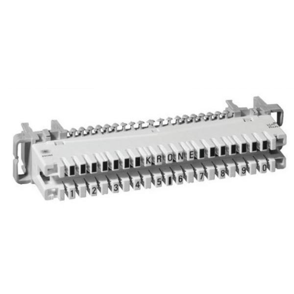 Fiber Optic Component LSA Krone 10 Pairs Module MT-2001-C for 4G Network Customization