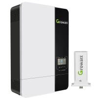 En existencia GROWATT SPF5000ES de la monofásico del inversor 48V de la rejilla con el módulo de WIFI