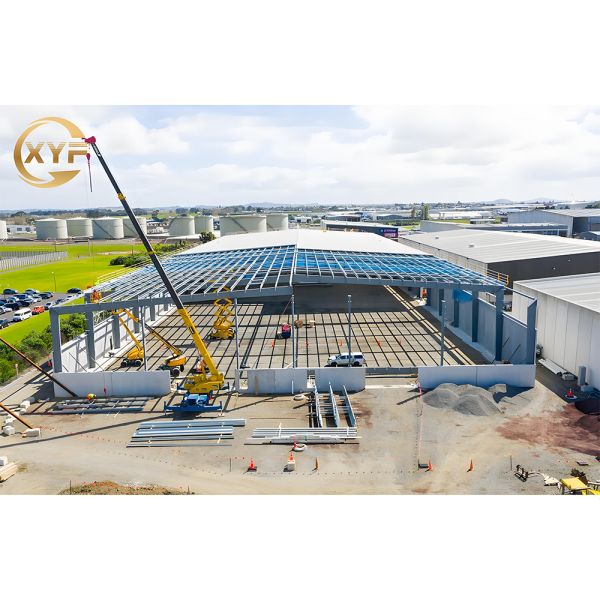 1000 Square Meter Prefabricated Ready Made Steel Structure Warehouse Building for Food Factory