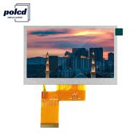Polcd 24 bit RVB LCD 4,3 pouces 800x480 TFT LCD Display 53,86 mm industriel