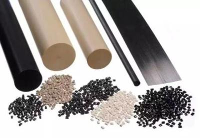 High Impact PEEK Pellets Black Shock-resistant For Impact Resistant Parts