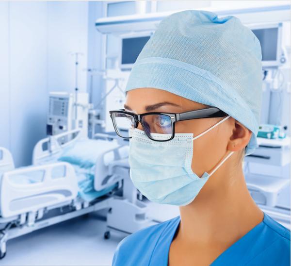 Blue 3Ply Personal Breathable Dust Particle Mask
