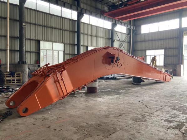 Excavator Long Reach Arm Hitachi 1200 Excavator Extension Digger Boom Stick Q355B Material 35 Meters