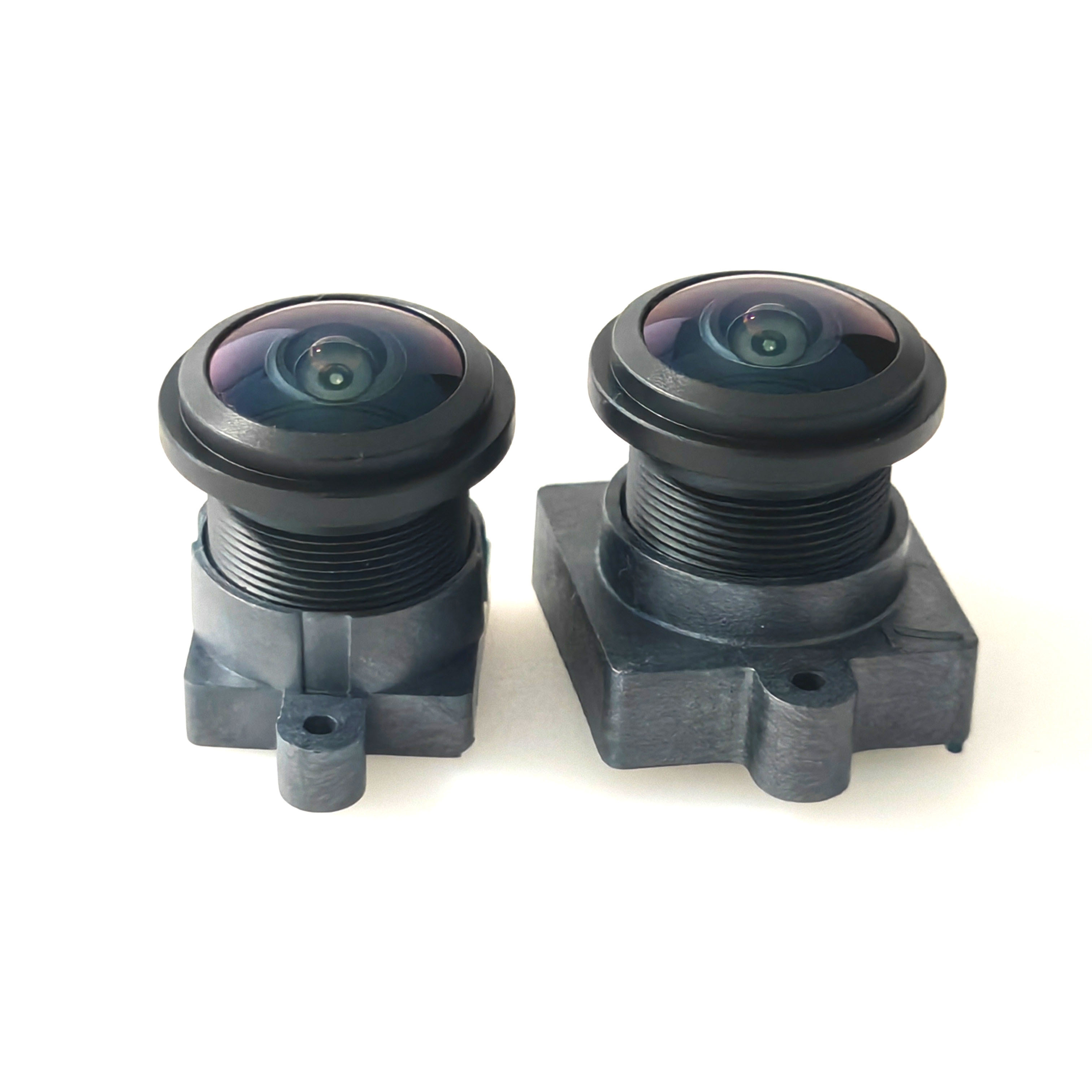 1.3mm F2.2 Ultra Wide Fisheye M12 Lens 210 Degree 2G4P+IR 67 Percent Relative Illumination 360 Surround View Camera