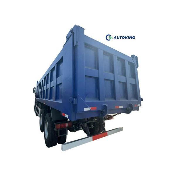 Camion benne basculante 8x4 12 roues 380CV avec conduite à droite, capacité de charge de 31 à 40 tonnes et norme d'émission Euro 2