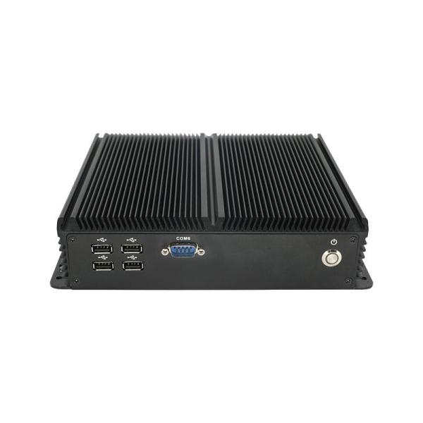 Quad Core Gemini Lake Refresh Industrial Mini PC with Dual Intel LAN for High-Speed Industrial Automation