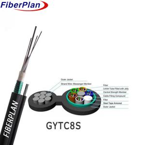 GYTC8S Cabos de fibra óptica auto-suportantes