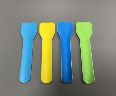 Eco Friendly Dessert Ice Cream Paper Spoon Biodegradable Disposable Ice Cream Spoon