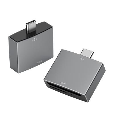 Lecteur de carte 2 en 1 USB C portable UHS-I pour iPad Pro, SD et MicroSD