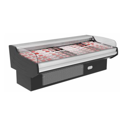 Supermarket Open Fresh Meat Chiller Self-service Display Counter