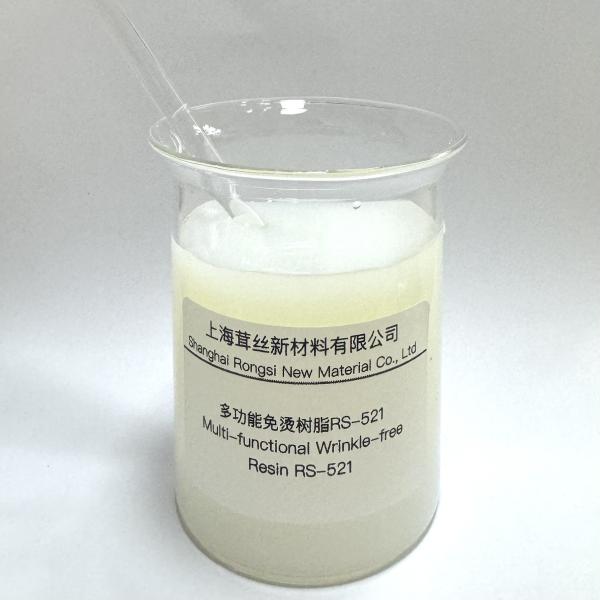 Translucent Liquid Multi-Functional Wrinkle-Free Resin RS-521 for Improved Strength