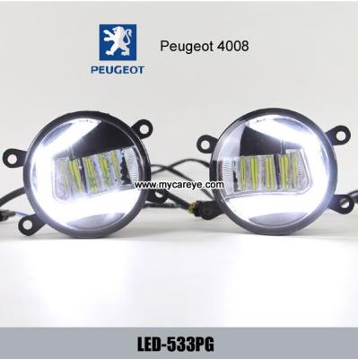 Peugeot 4008 front fog lamp LED steering daytime running lights kit DRL