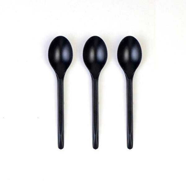 100pcs/Box Disposable Cutlery Heavy Duty Ice Cream Spoon 13cm Length
