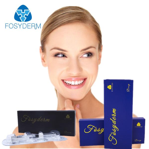 Os HA cruzam o enchimento cutâneo ligado 2ml adicionam 0,3% Lidocaine para o realce do bordo