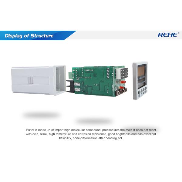 48*48mm mini Amp Volt Rpm High Voltage Digital Panel Mount Single Phase AC/DC multimeters