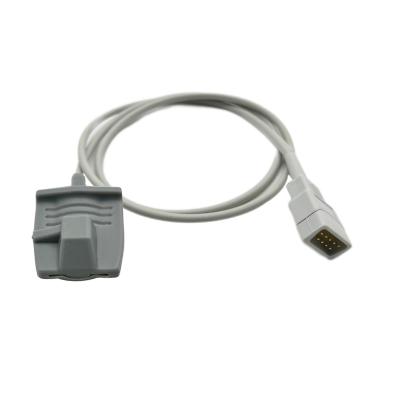 Conector 7pin D-secundário macio adulto do revestimento médico do sensor TPU de Nonin Spo2