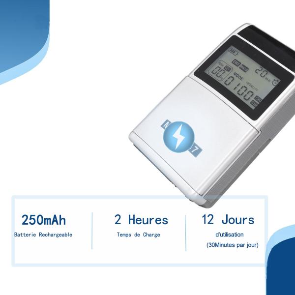 4 Channel Rechargeable Tens Unit Muscle Stimulator Muscle Recovery & Growth Physiotherapy Tens Machine For Pain Relief