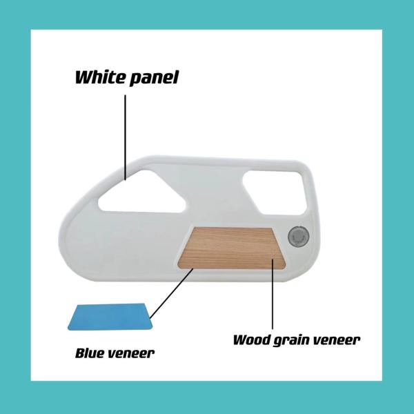 Не токсические ручные PP кладут разделенный предохранитель в постель больничной койки прокладывают рельсы рельсы медицинской кровати бортовые