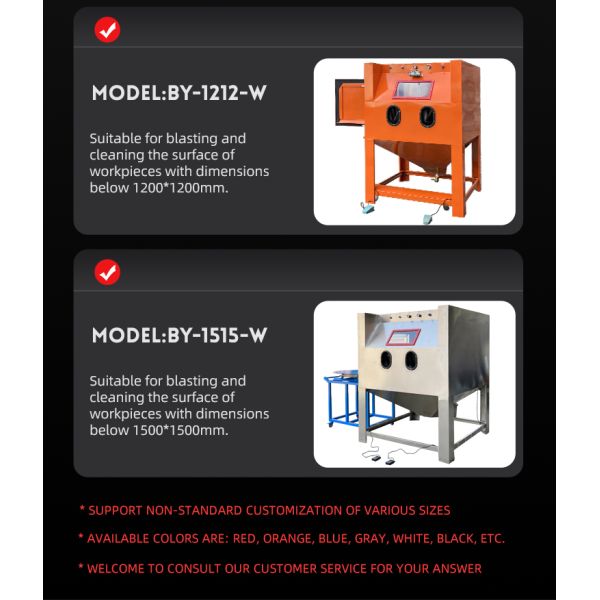 Small Vapour Blasting Machine Wet Sand Blasting Machine