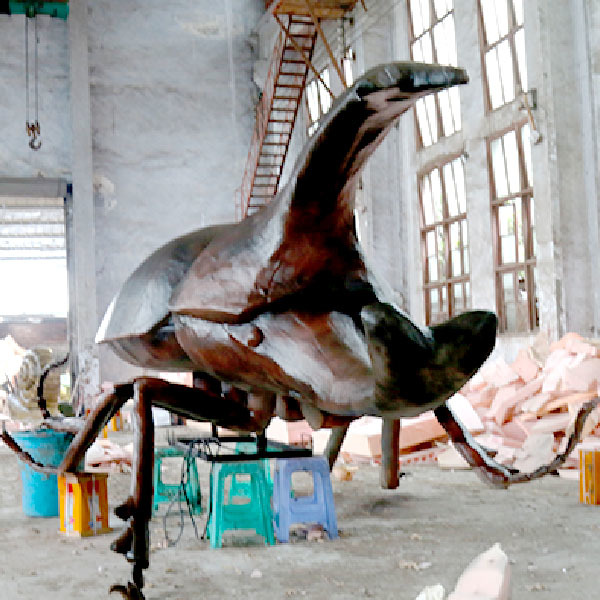 Large Size Simulation Animatronic Bugs Model Hercules Beetle Model