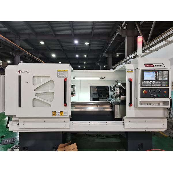 Машина токарного станка CNC Ck6150 для вырезывания металла опционного с гидравлическим цыпленком