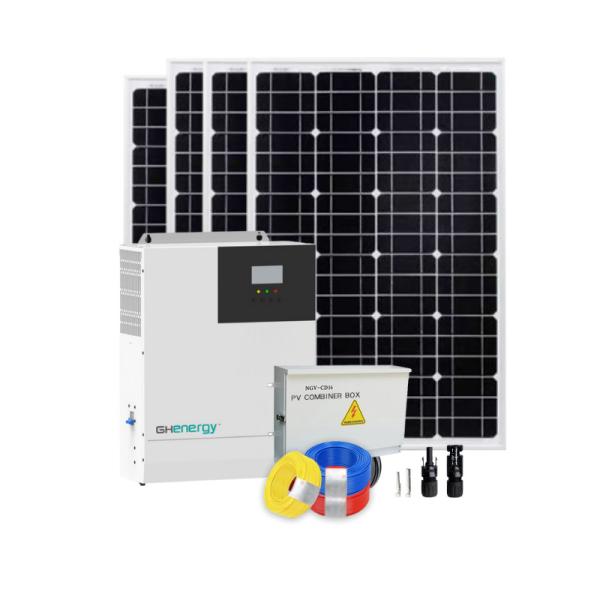 Gonghe PID Resistant Home Solar System , 120V Residential Solar Energy Systems