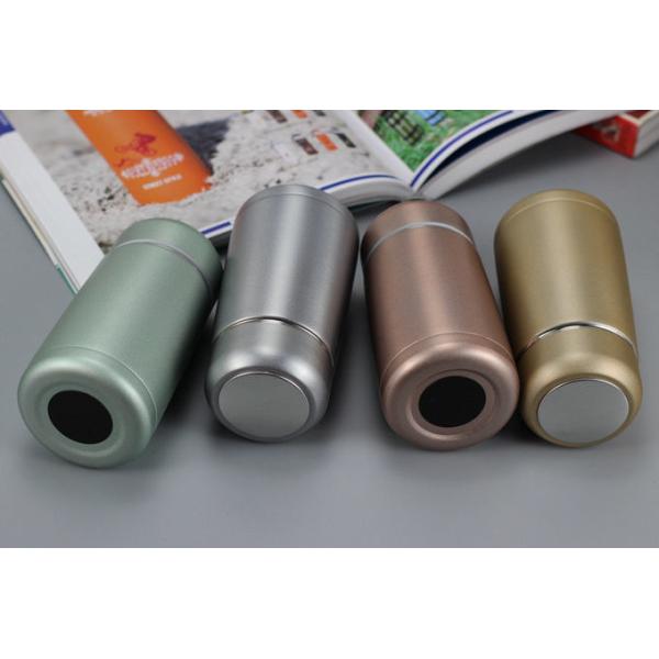 320ML Mini Cute Vacuum Flasks Stainless Steel Travel Drink Water Bottle Cups And Mugs,Gold