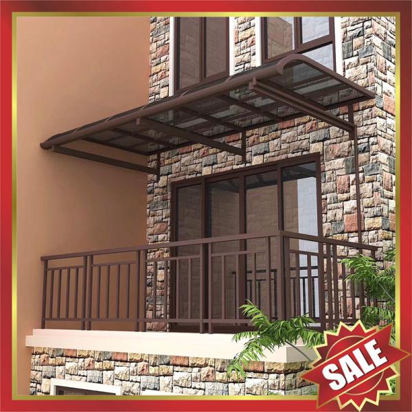outdoor building villa house patio gazebo corridor aluminum polycarbonate pc awning canopy canopies cover shelter shield