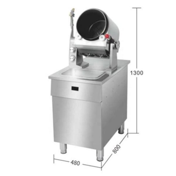 Cuisinière à frire automatique commerciale