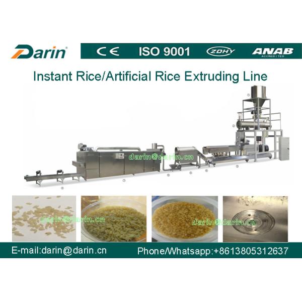 Линия машины штрангпресса легкой закускы/искусственного риса прессуя с CE