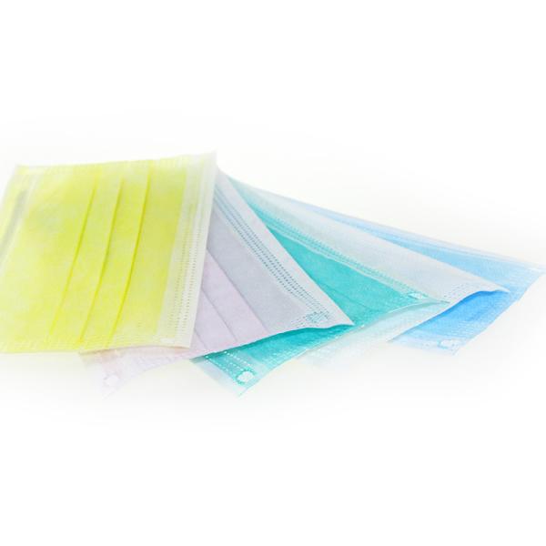 Soft Non Woven Medical Mask Highly Breathable With Adjustable Nosepiece