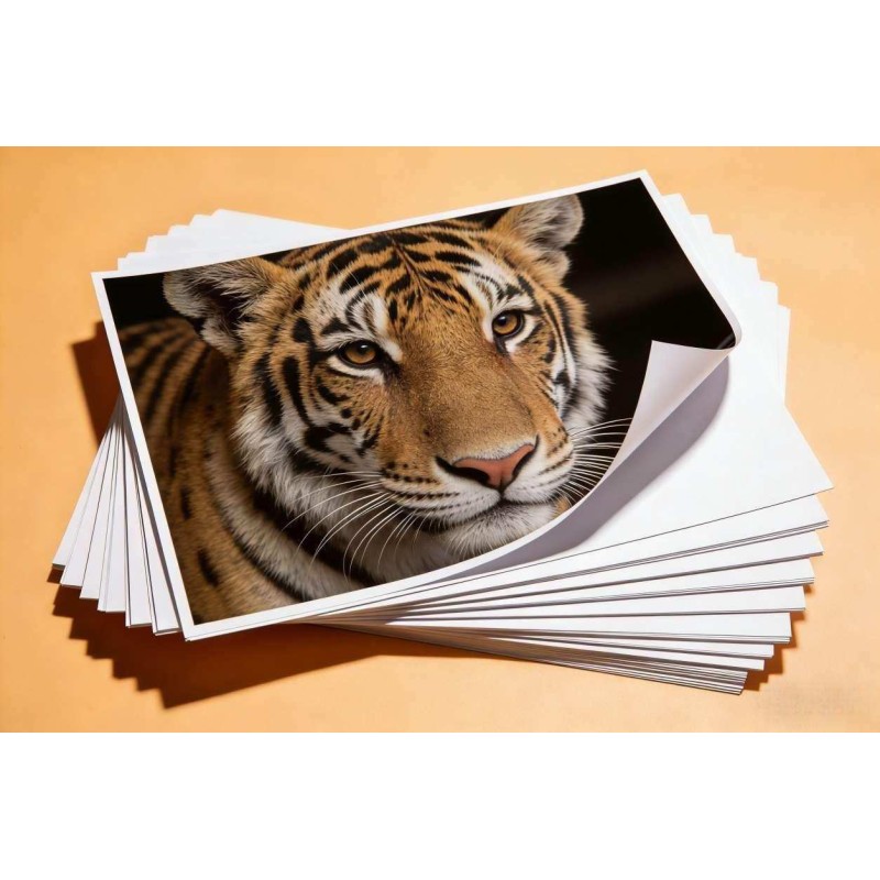 High Definition White Double Sided Photographic Paper 300g Customization