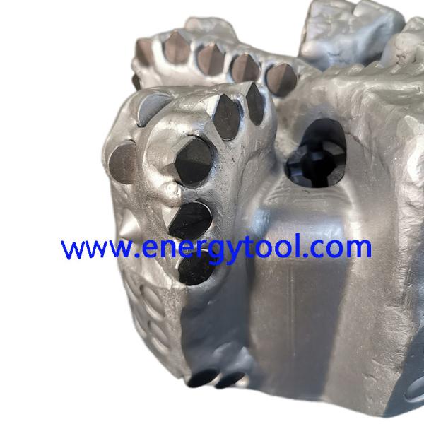 Bits PDC diamantés de 5-7/8 pour outils de roche DTH pour l'énergie pétrolière