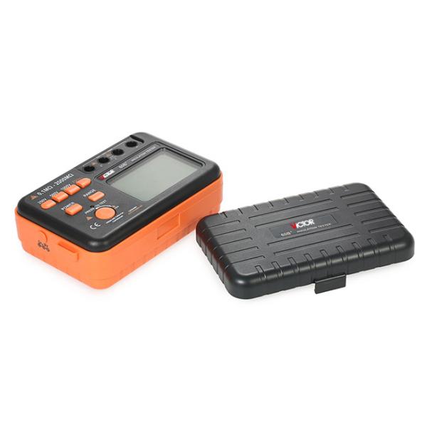 Метр ома деятельности полной кнопки тестера изоляции 1KV цифров легкий