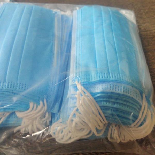 Dust Proof  Medical Disposable Face Mask Prevent Droplets Food Industry Use