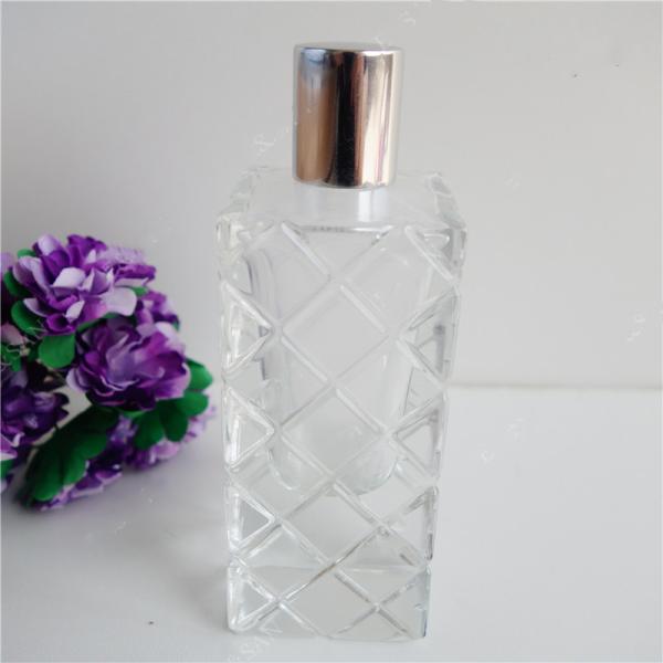 empty perfume spray bottle recycled glass bottles black blue red pink green cap plastic and metal roll frog