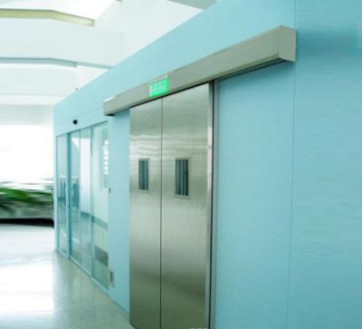 Heavy duty and safety system Automatic hospital clean room door with foot sensor
