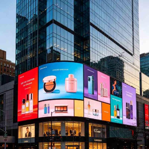 P4 Outdoor LED display screen, shopping mall activity screen, outdoor high protection, high brightness, high durability large screen