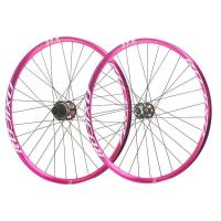 MTB Sealed Bearing 26 Inch Bicycle Wheelset 9 Claws 3 Teeth Rust Resistant