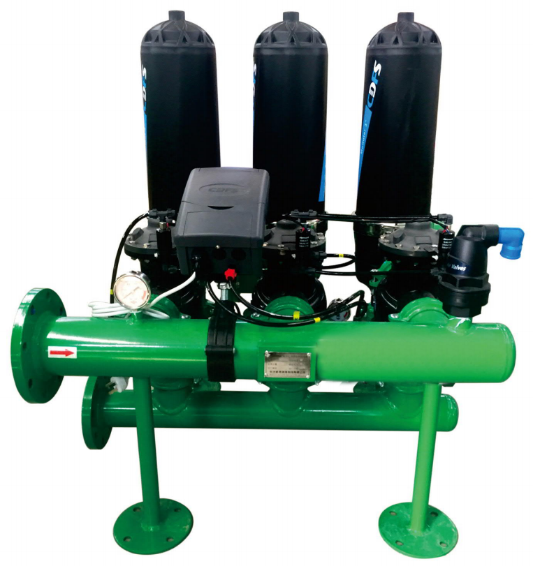 Disc filter equipment