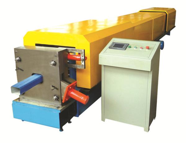 Rolo automático do Downspout do controle do PLC que forma a máquina personalizada com corte hidráulico