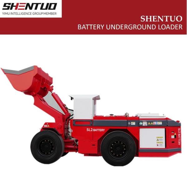                  SL02 Battery Scooptram Carbon Free Emission 1m³ Electric Low Profile Mining Loader             