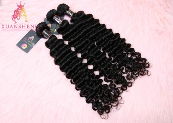 Loose Deep Wave Hair Extension 10A Unprocessed Weaves Soft and Thick Texture