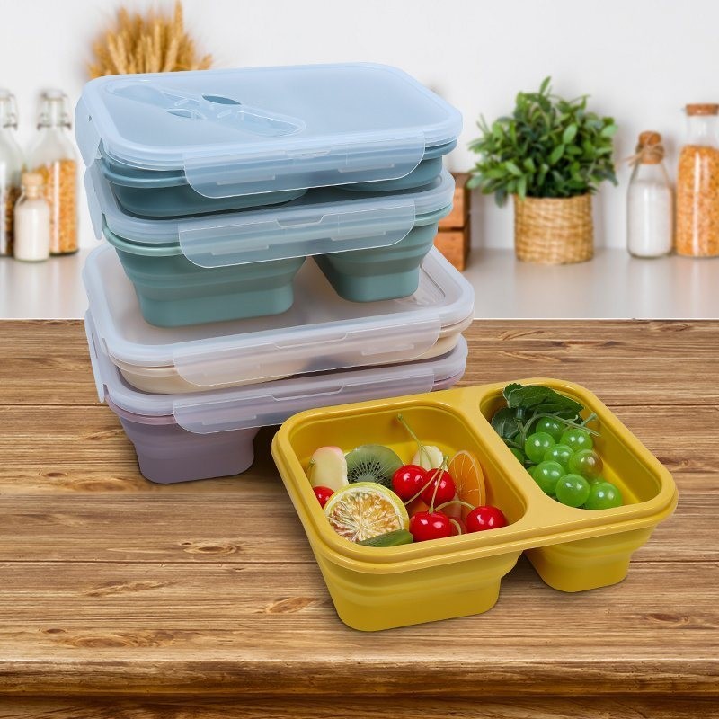Portable Lunch Box with Lids Spoon Fork Shipping Cost and Estimated Delivery Time